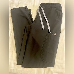 Figs Technical Scrub Set XS Black